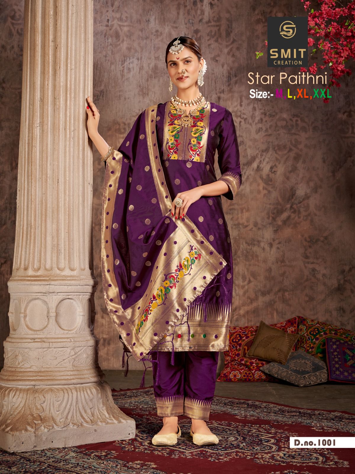 Smit Star Paithni Fancy Festive Wear Wholesale Readymade Suits